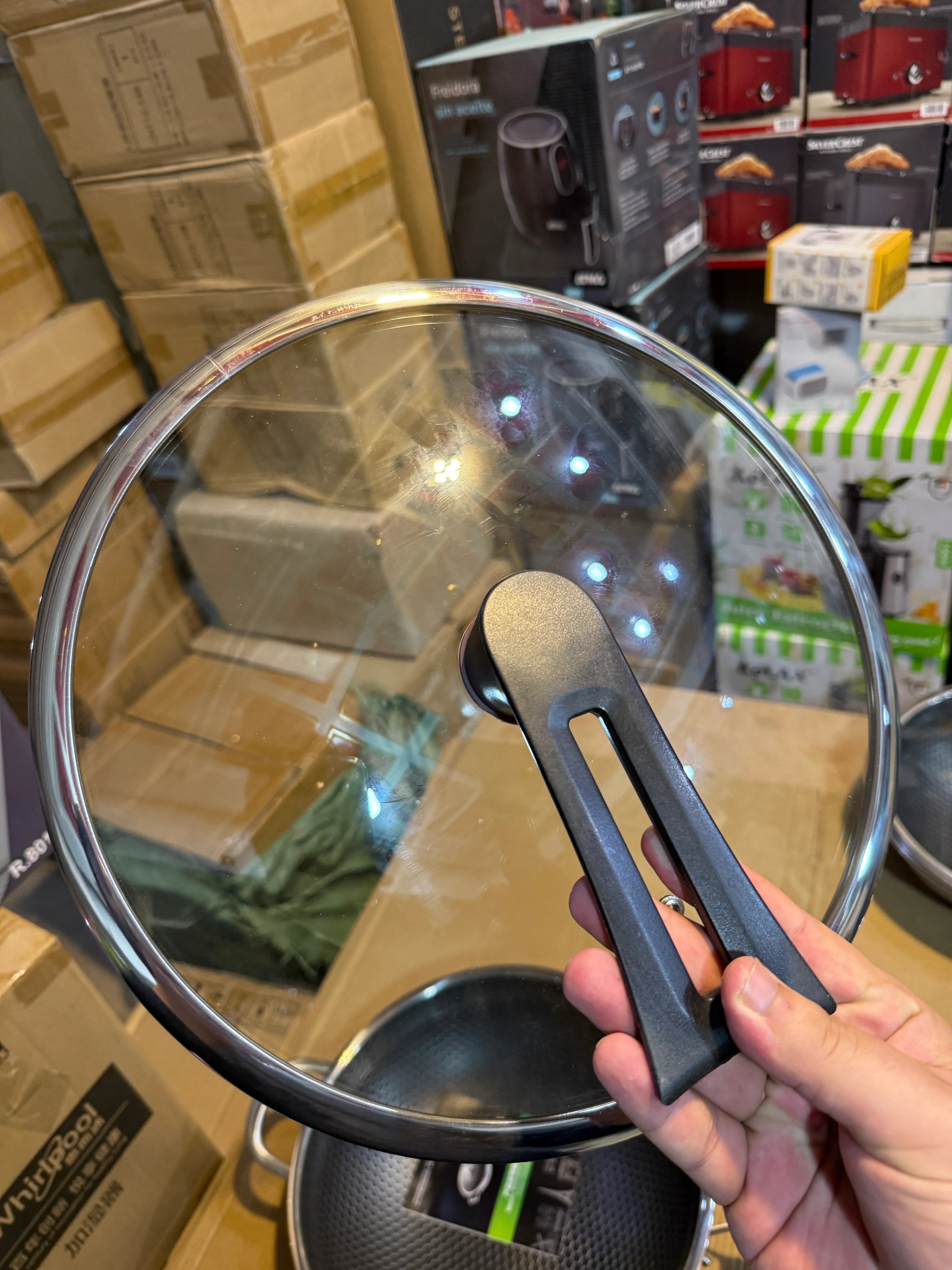 Germany Imported Laser Coated Deep Fry Pan