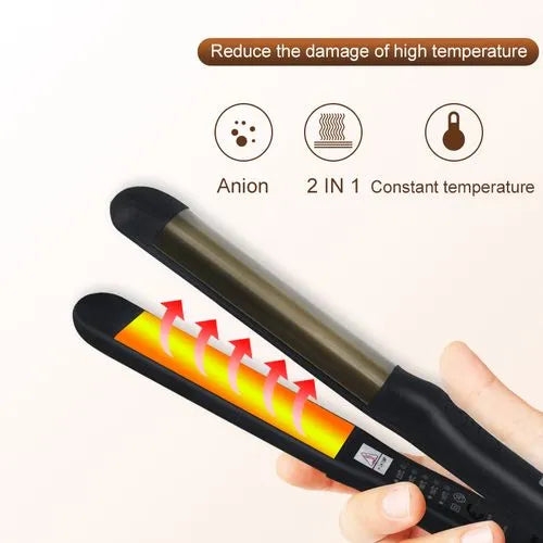 Remington Sleek & Curl 2-in-1 Hair Straightener and Curler
