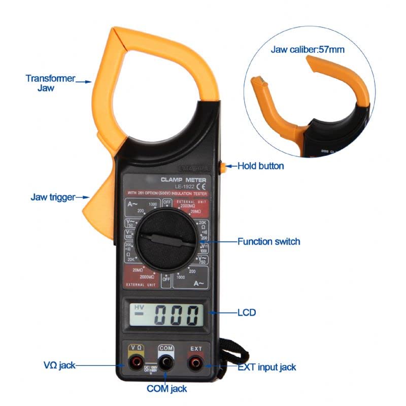 Digital Clamp Meter Ultimate AC/DC Measurement Tool