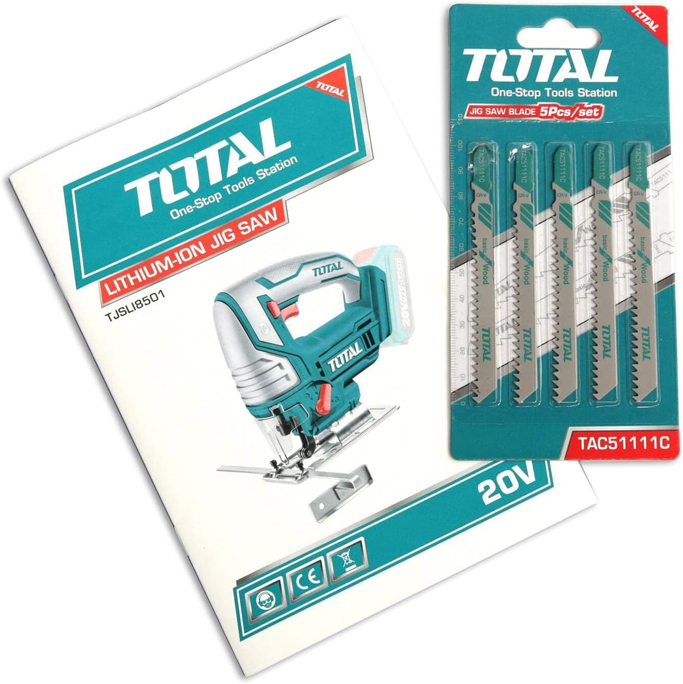 TOTAL JIG SAW Li - ion 20V