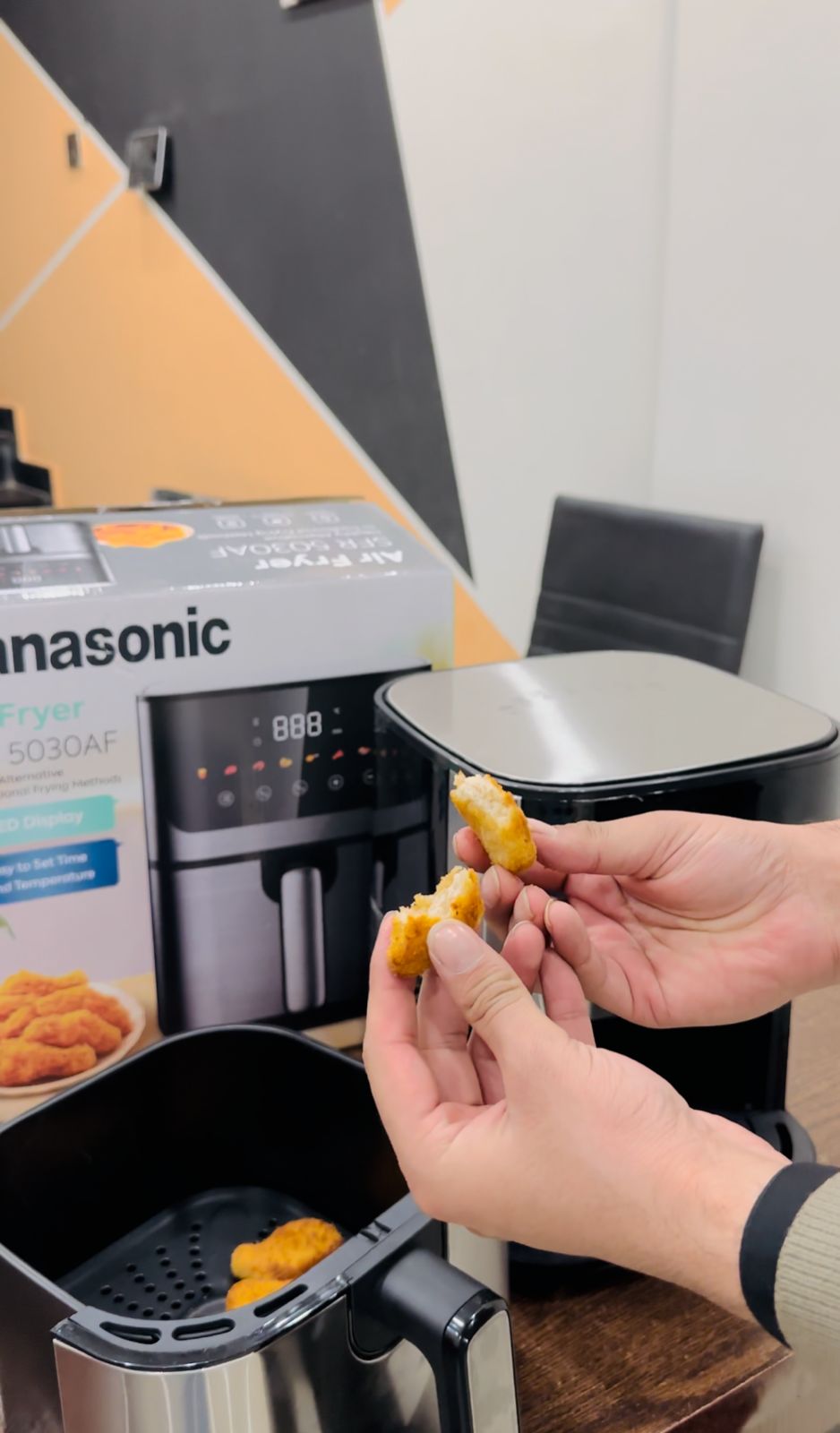 panasonic air fryer lott imported 5.0 L