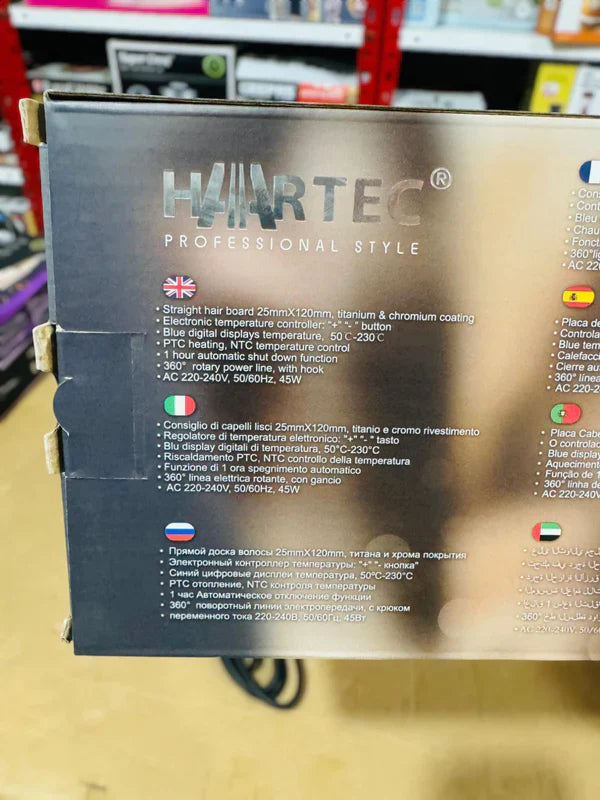 HAIRTEC Digital Hair Straightener