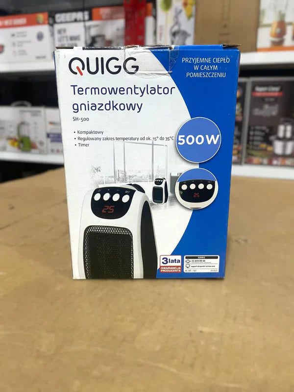 QUIGG Mini Plug-in Heater