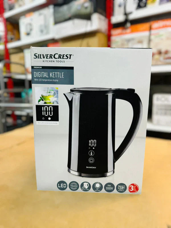 Silver Crest Premium Digital Kettle 1.7L
