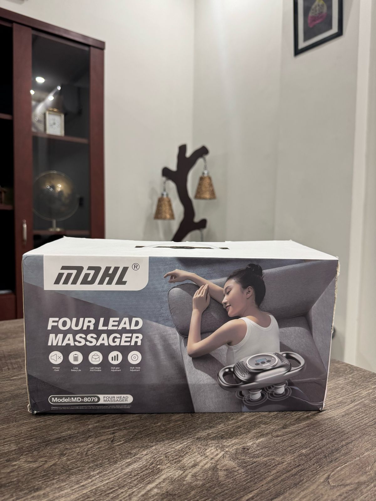 SIX HEAD MASSAGE GUN MDHL MD 8079