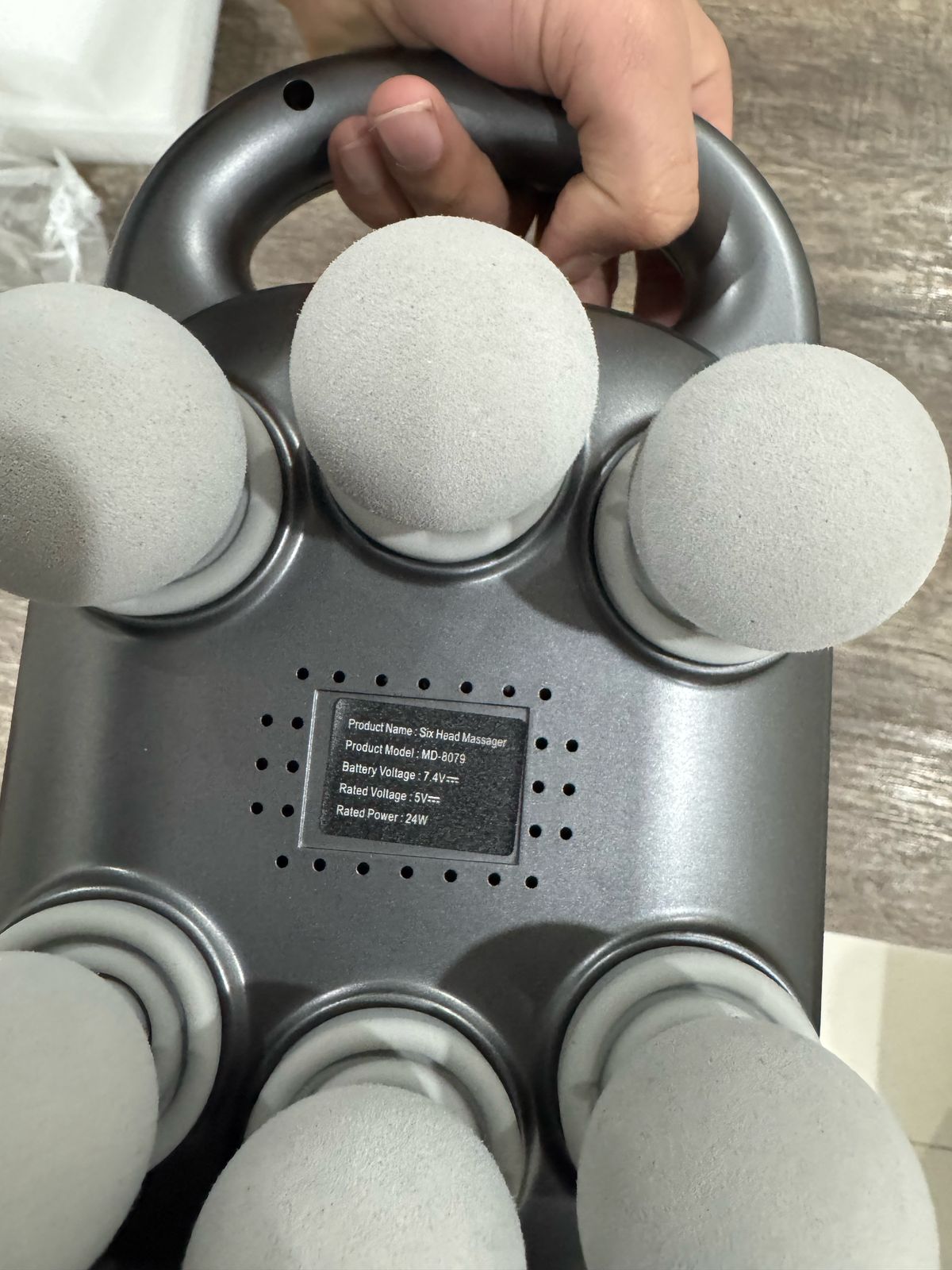 SIX HEAD MASSAGE GUN MDHL MD 8079