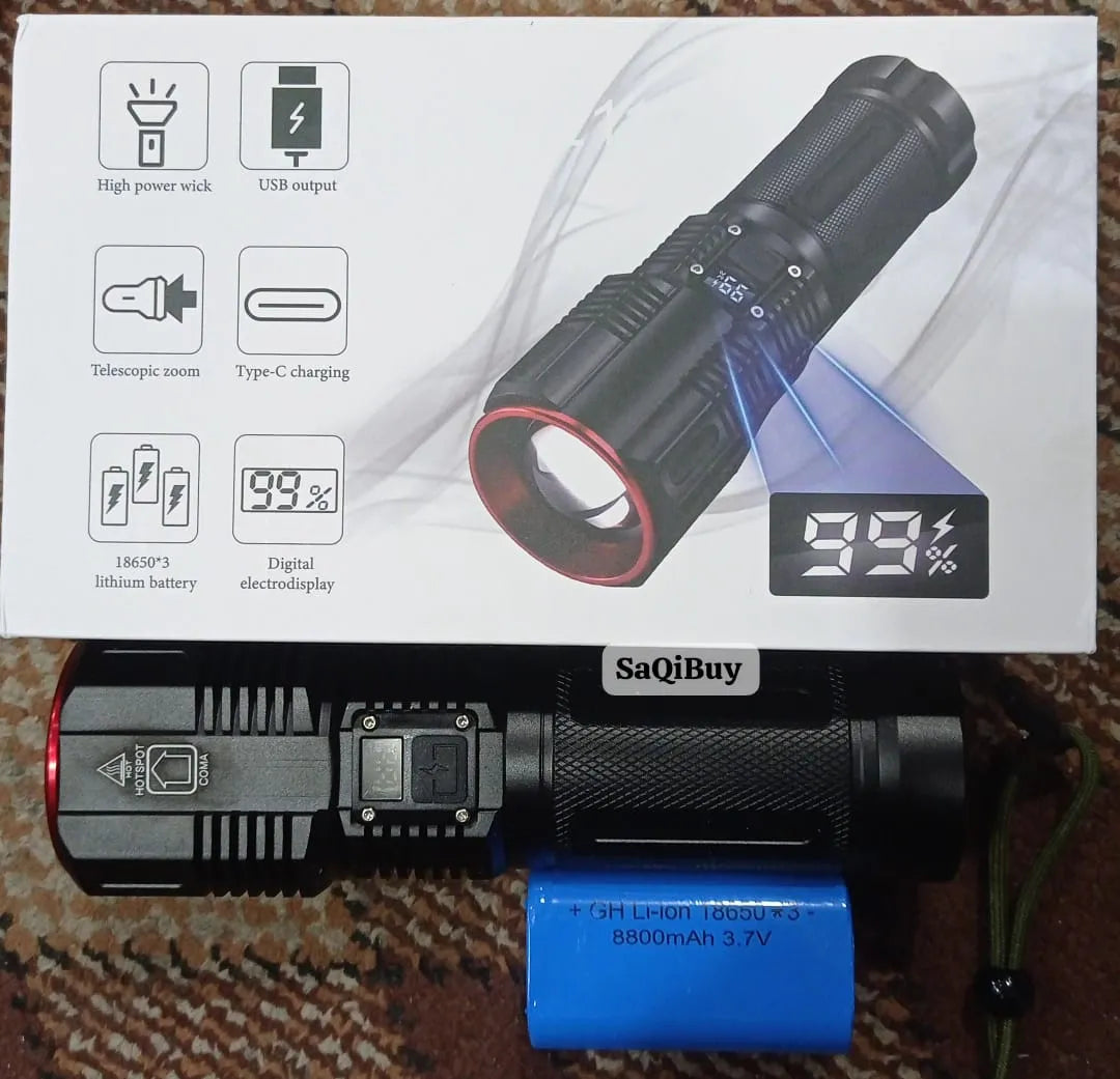 1.5 KM Range X-Balog Heavy Duty Torch