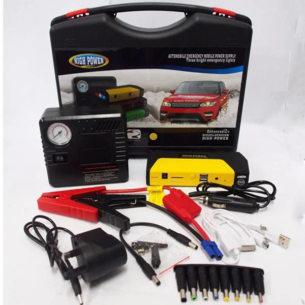 Jump Starter & Tire Inflator 8-in-1