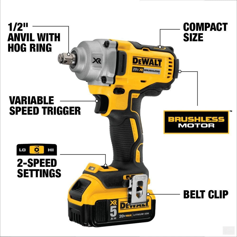 Dewalt 20V Cordless Impact Wrench – Heavy-Duty Power