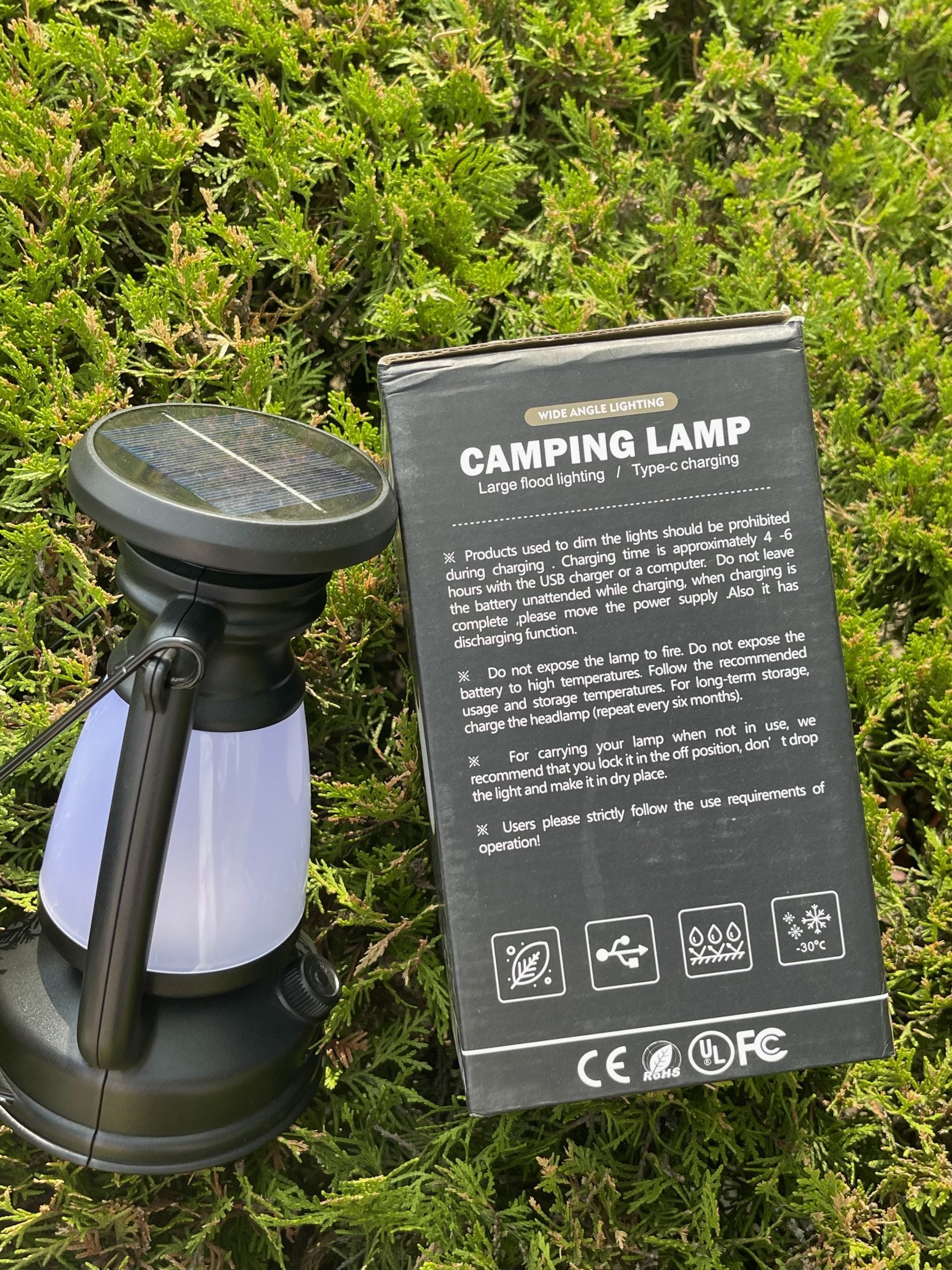 Vintage Solar Lantern Light