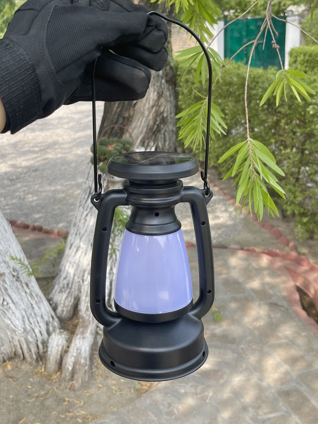Vintage Solar Lantern Light