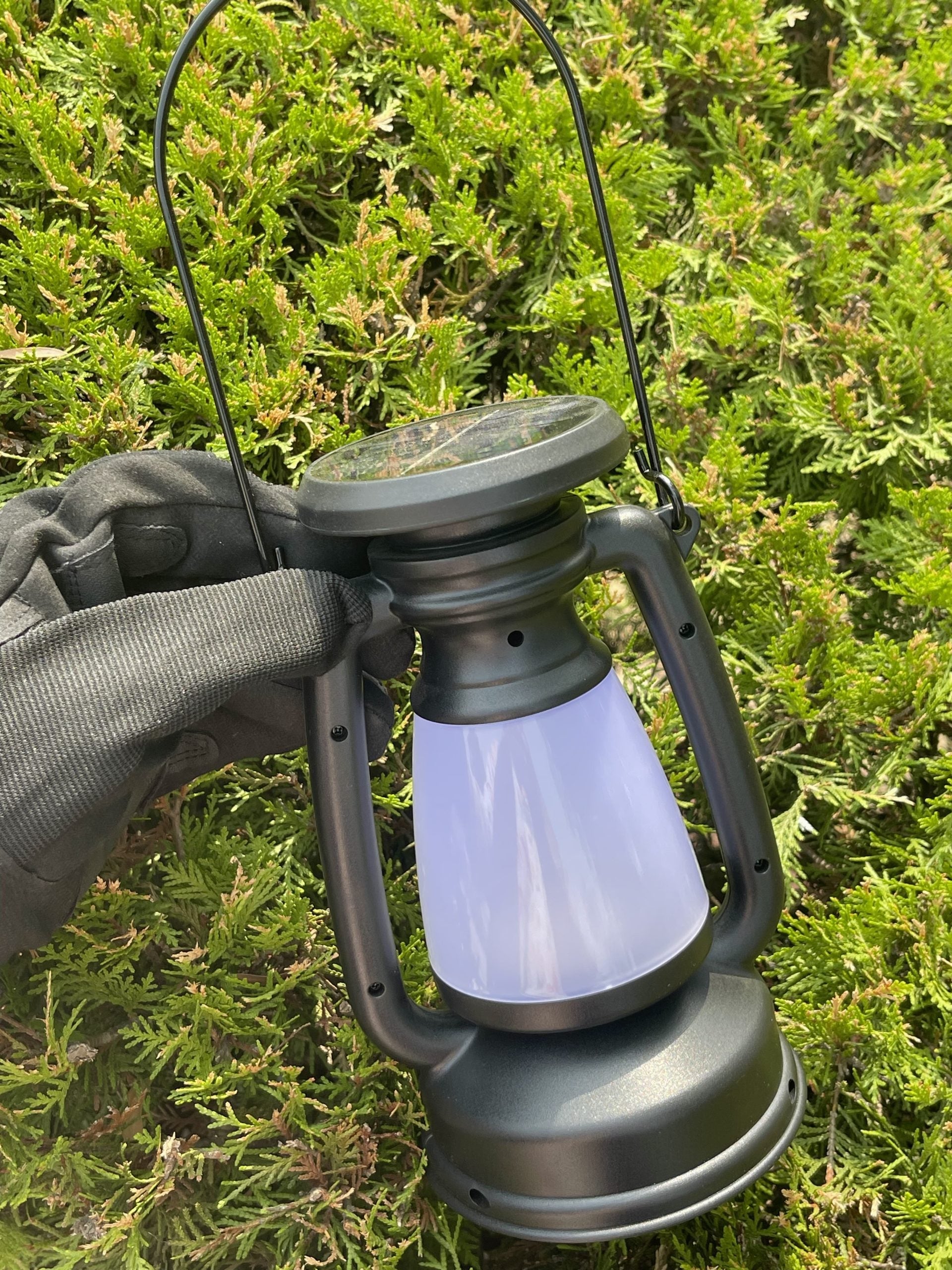 Vintage Solar Lantern Light