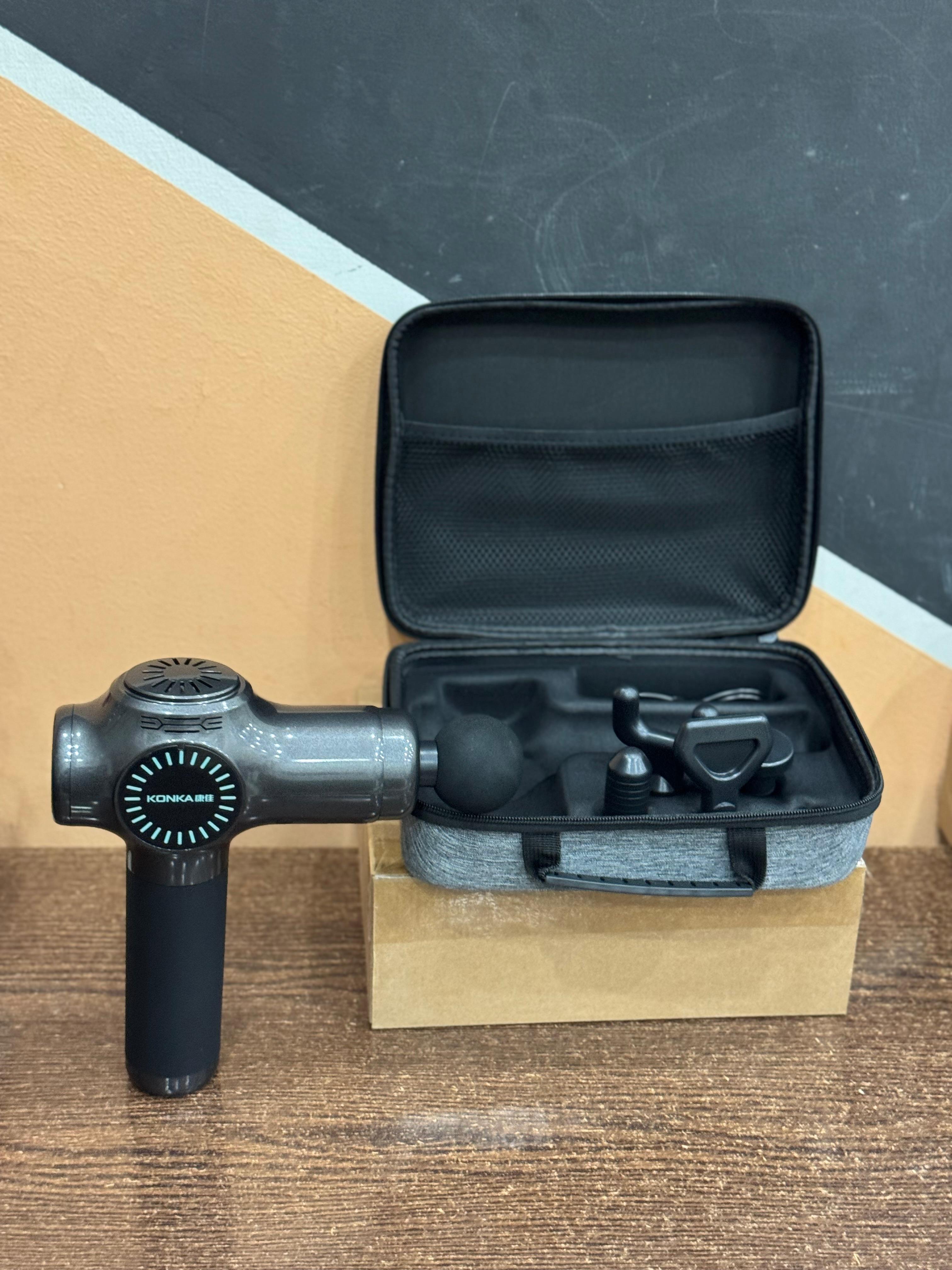 Konka Handheld Muscle Massager – 30-Speed & 5 Heads