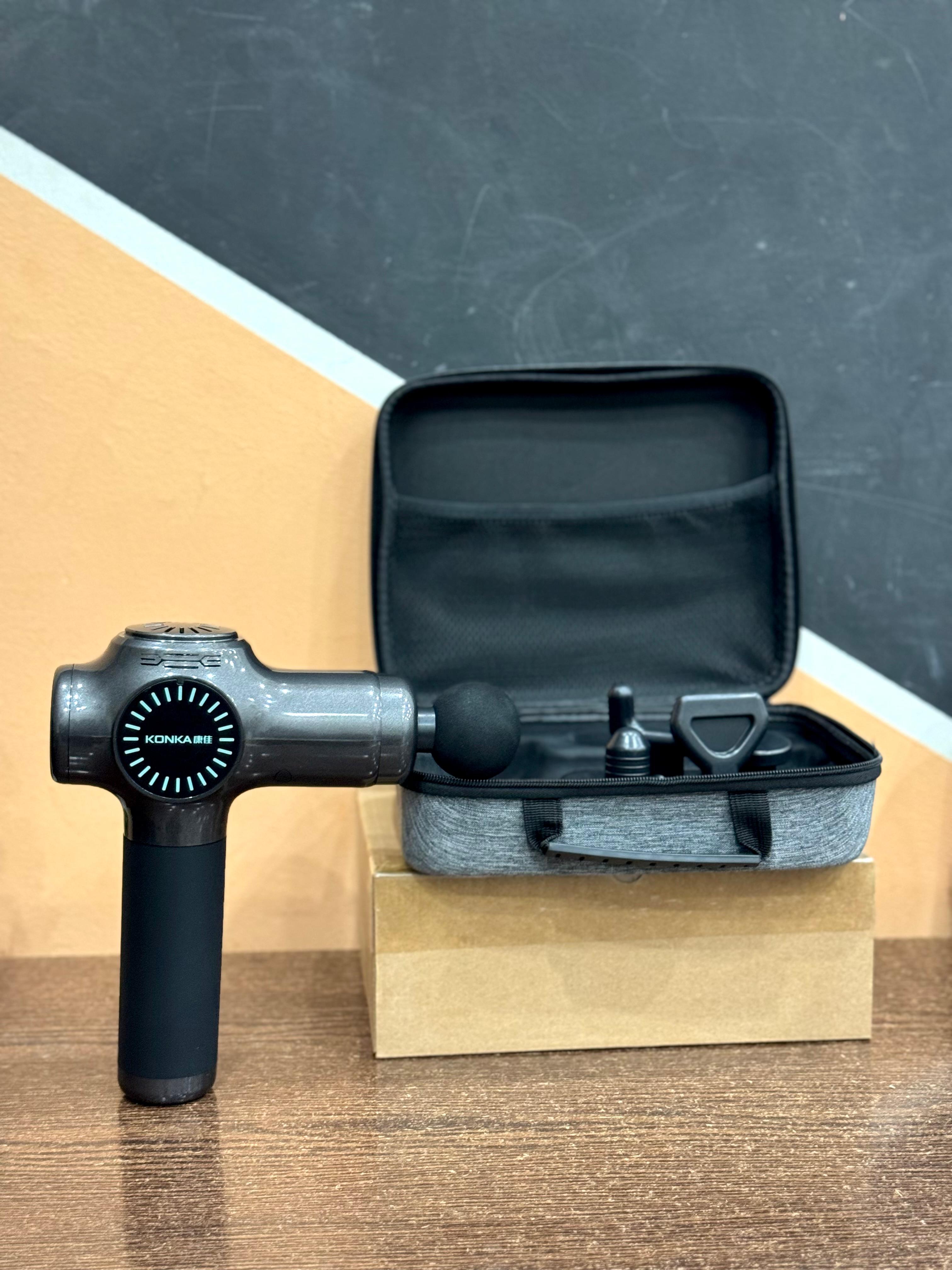 Konka Handheld Muscle Massager – 30-Speed & 5 Heads