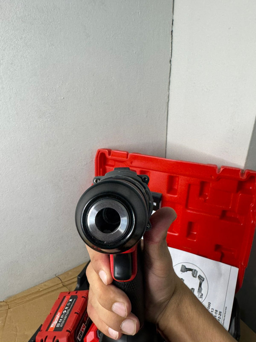 Milwaukee 88V High-Torque Brushless Drill with Dual Batteries