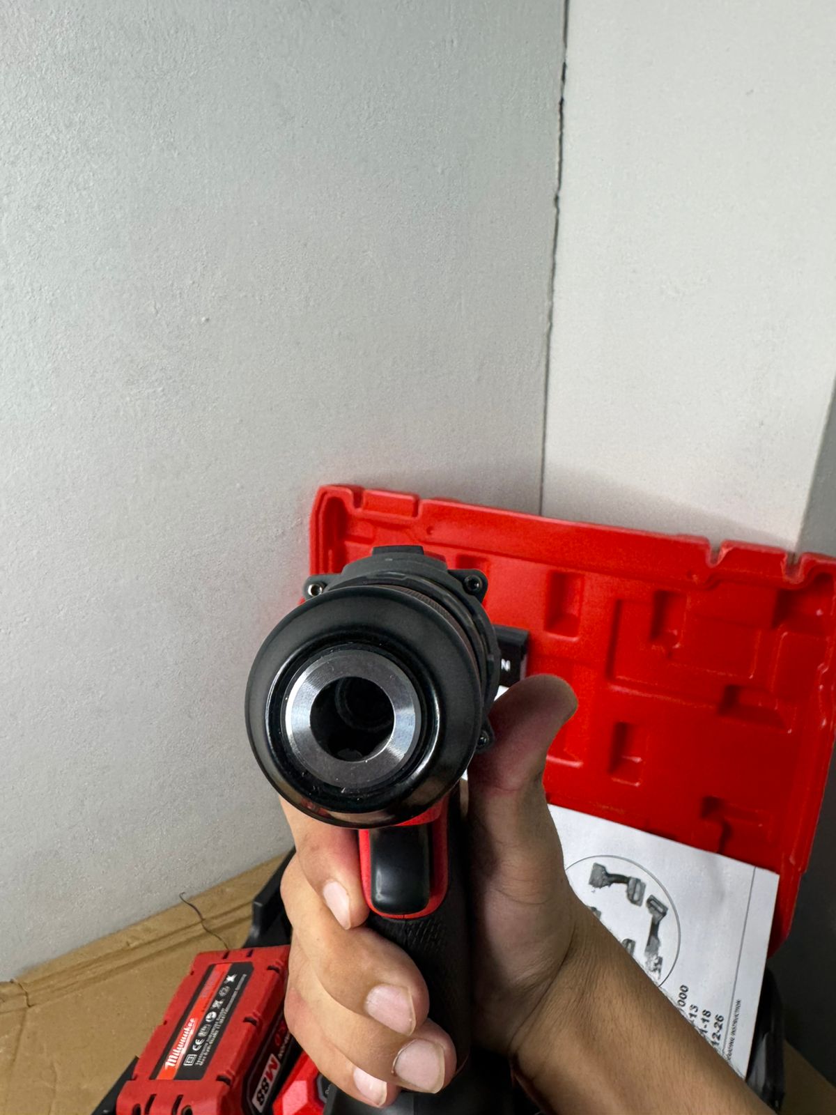 Milwaukee 88V High-Torque Brushless Drill with Dual Batteries