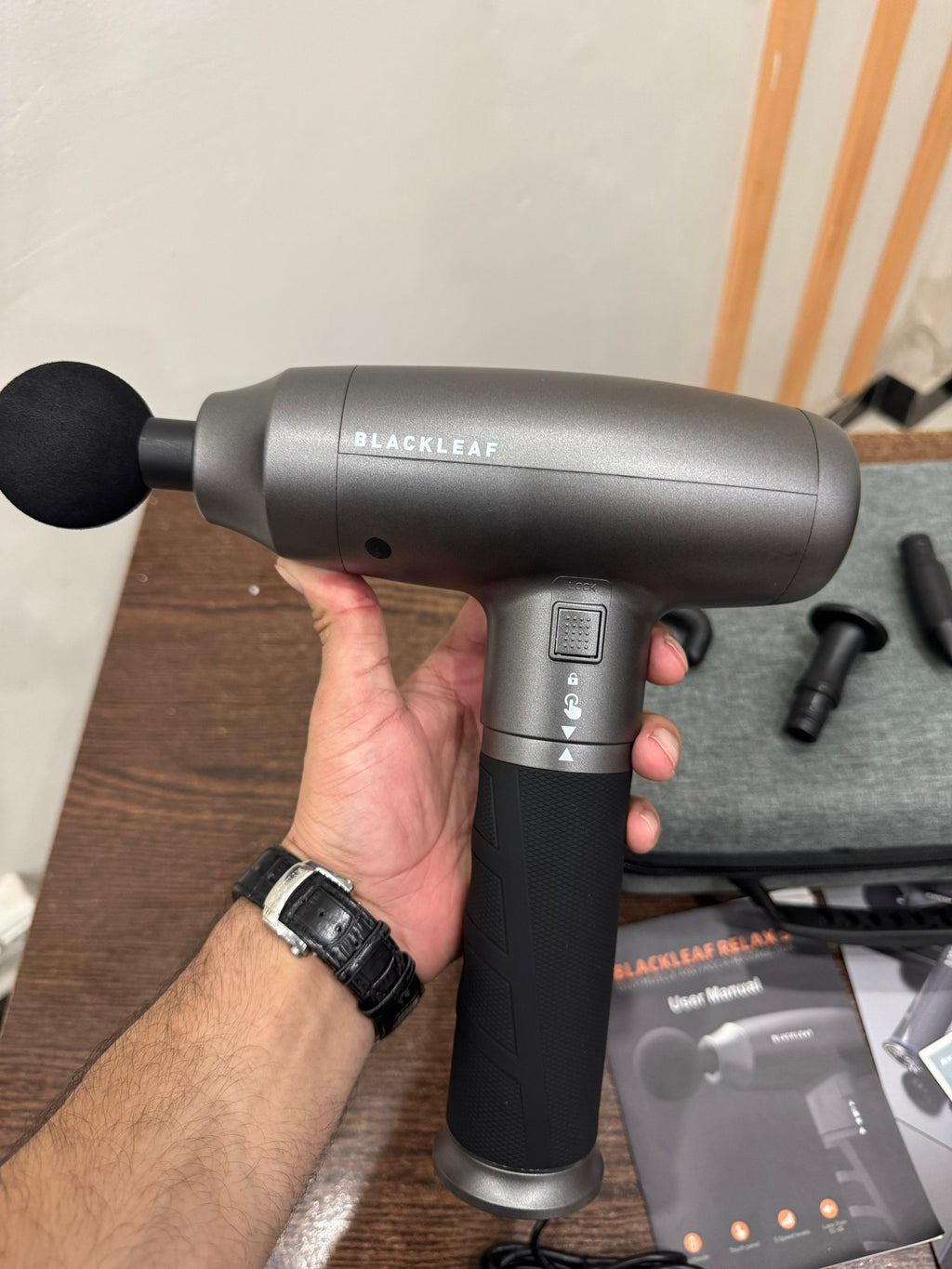 Blackleaf US Imported Relax Rechargeable Massager