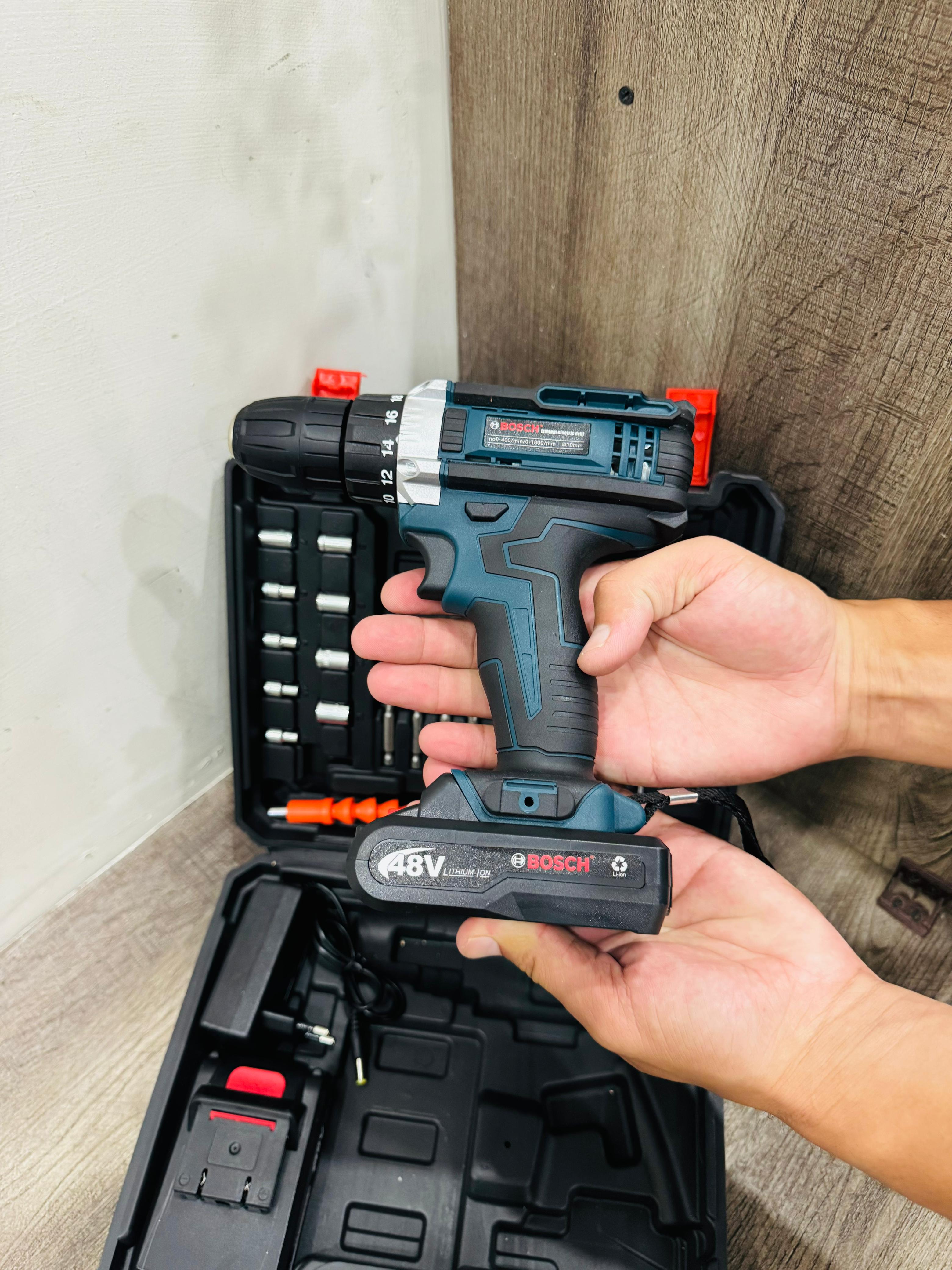 Bosch 48V Heavy Duty Drill Sets