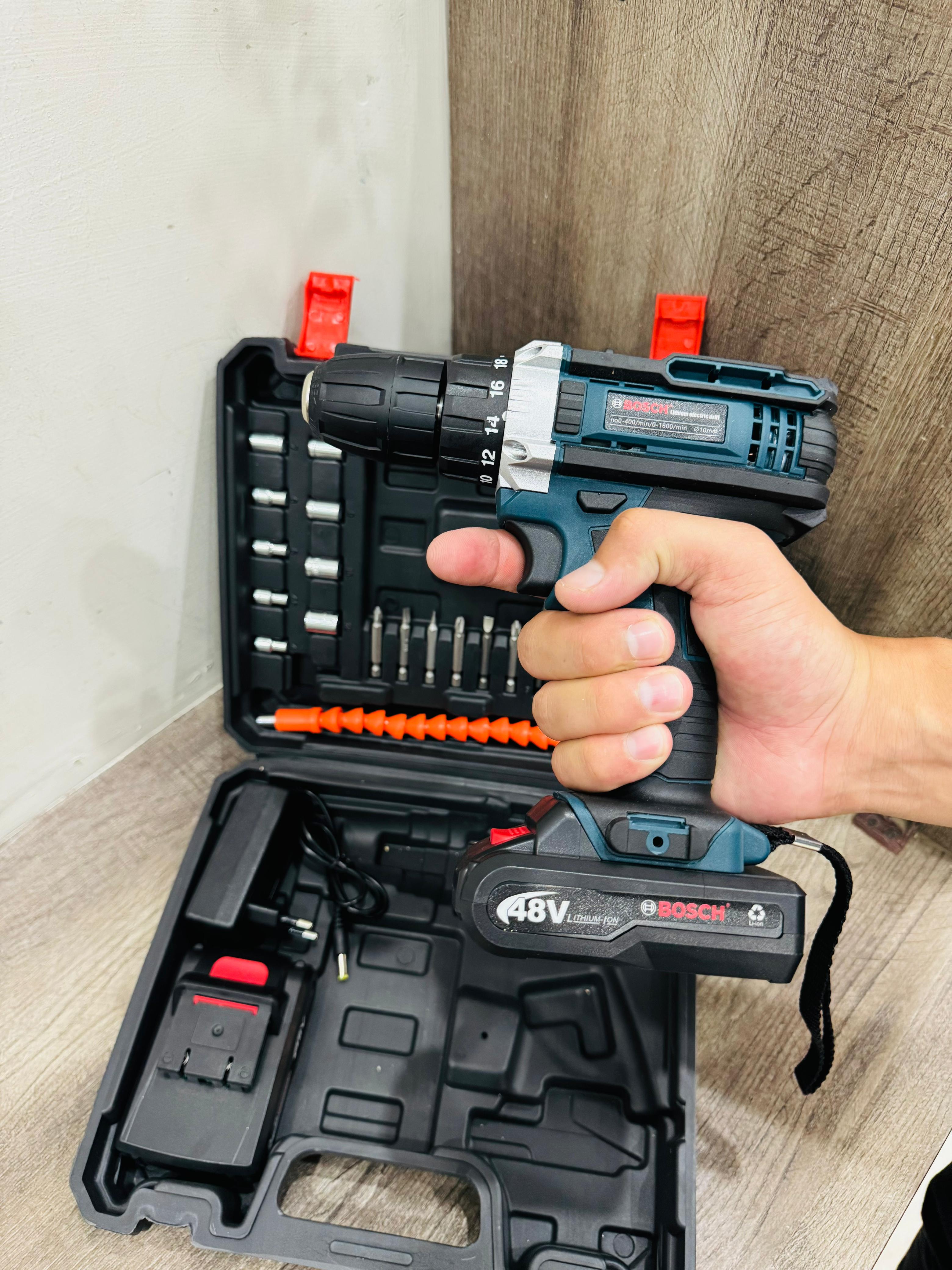 Bosch 48V Heavy Duty Drill Sets