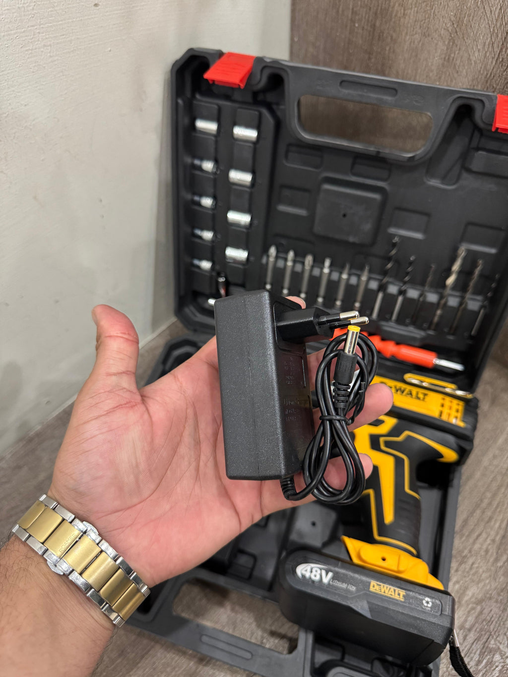 DEWALT 48v Cordless Drill Set