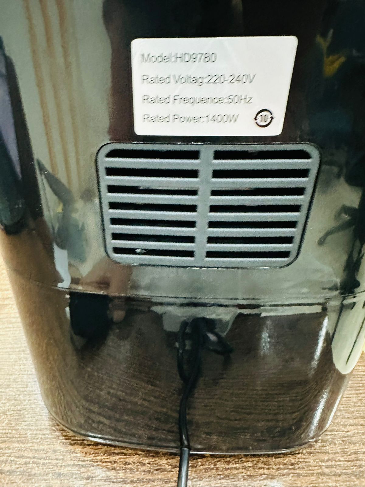 PHILIPS IMPORTED  AIR FRYER 5L HD9780