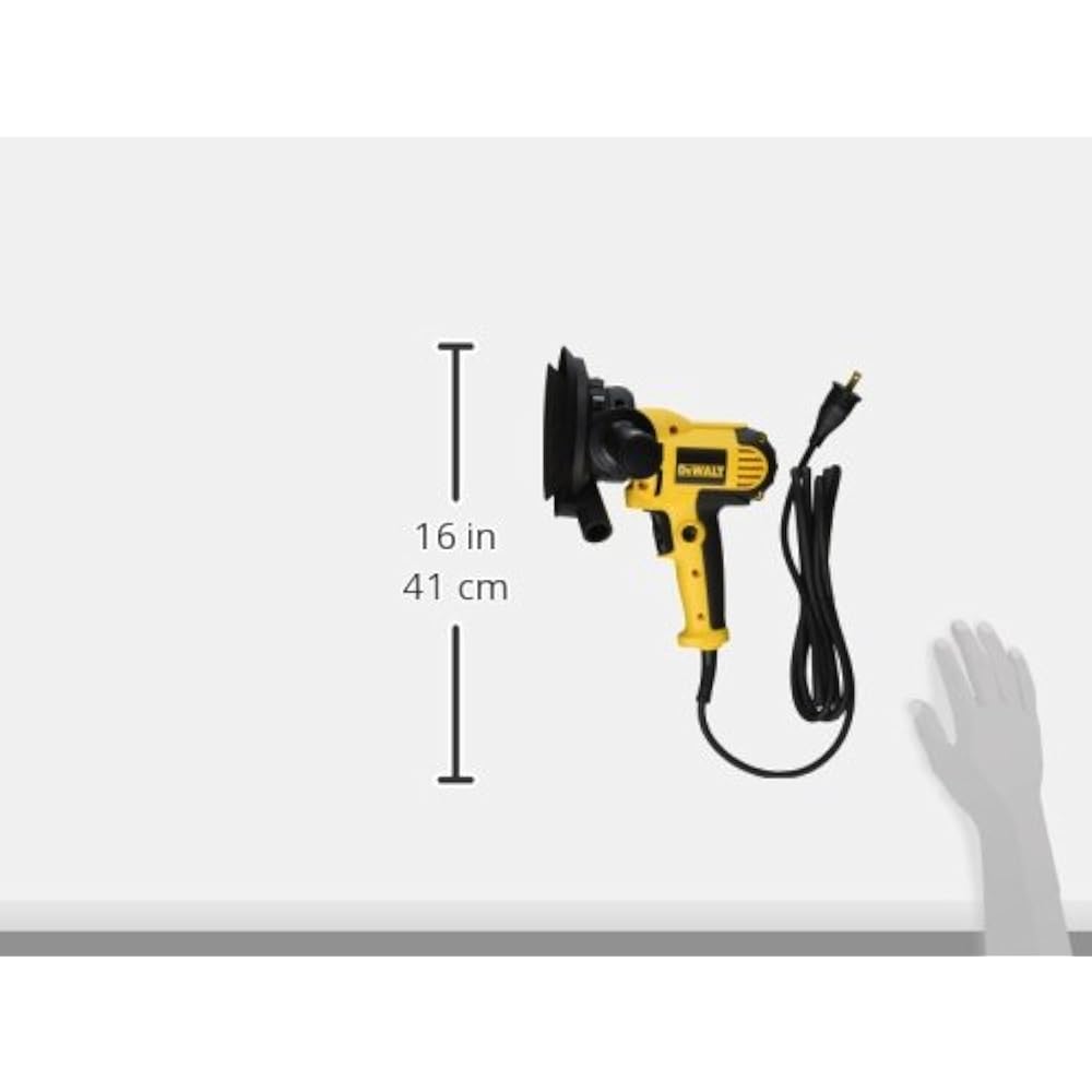 DEWALT Disk Polisher 700 W  5" Variable Speed Disc Sander with Dust Shroud