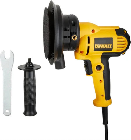 DEWALT Disk Polisher 700 W  5" Variable Speed Disc Sander with Dust Shroud