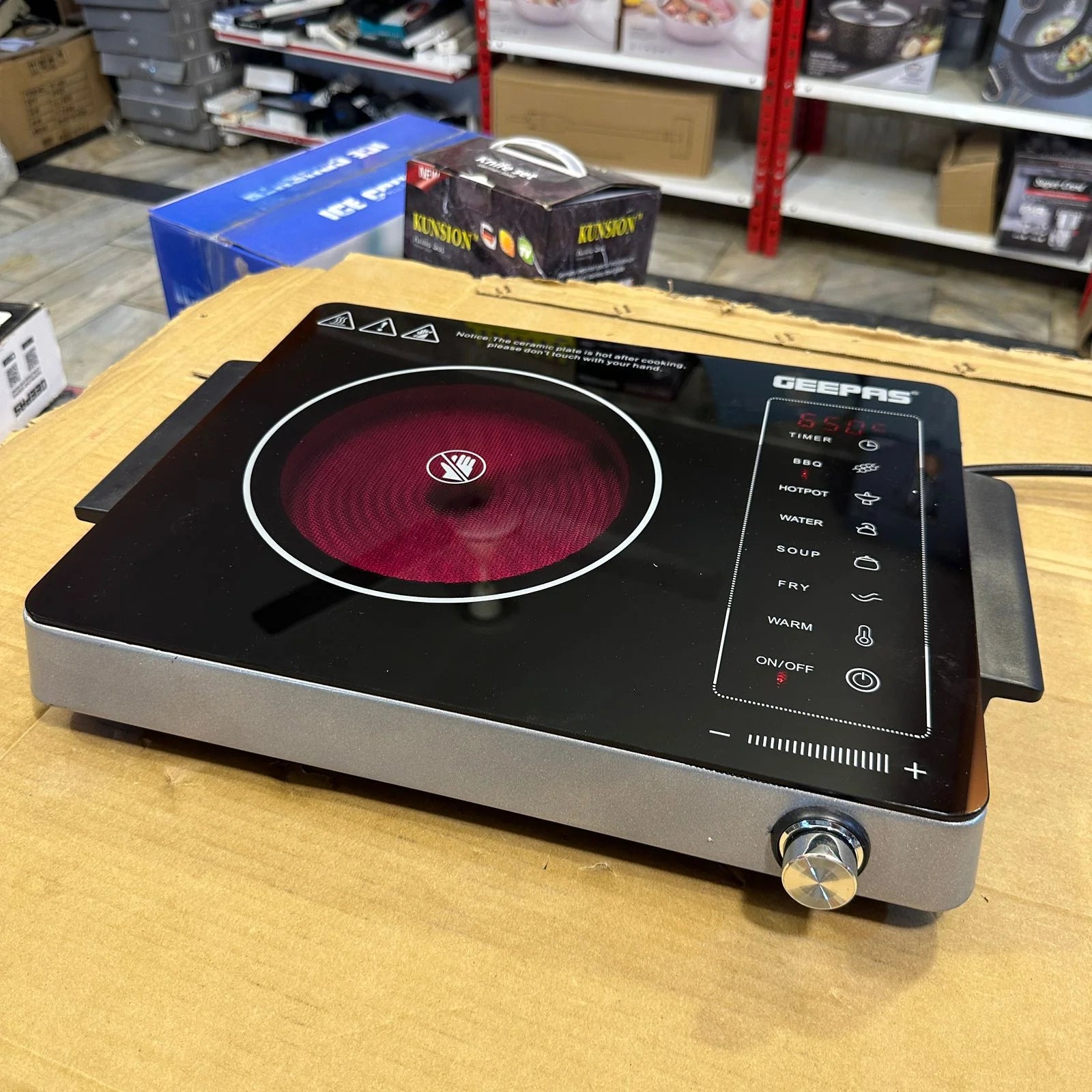 Geepas Digital Hot Plate-33023