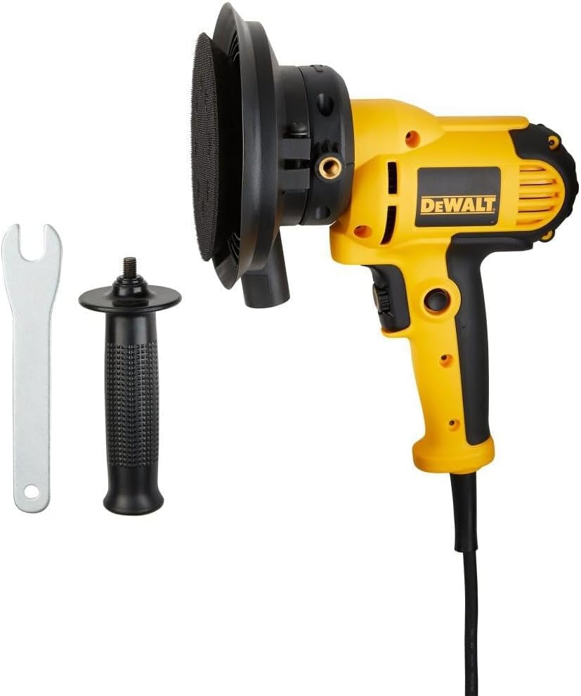 DEWALT Disk Polisher 700 W  5" Variable Speed Disc Sander with Dust Shroud