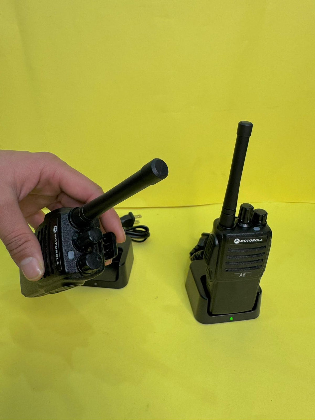 MOTOROLA A8 WALKIE TALKIE PAIR