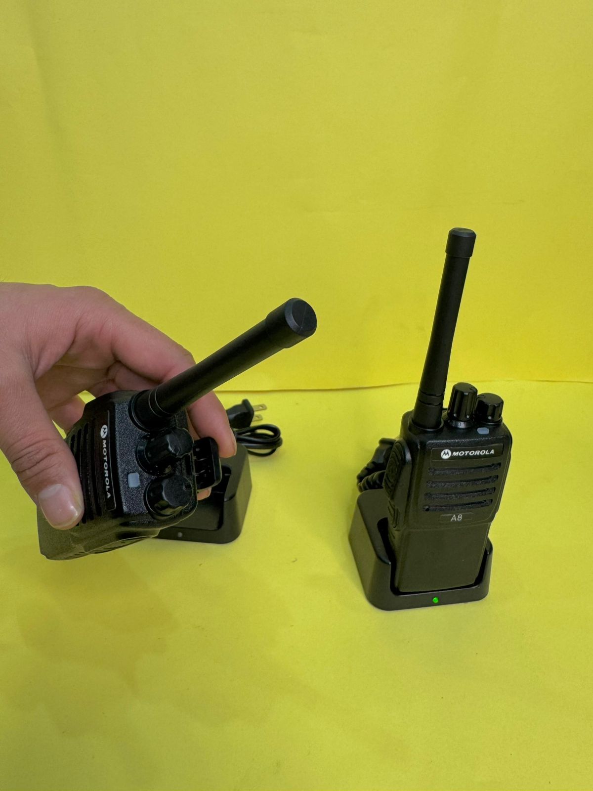 MOTOROLA A8 WALKIE TALKIE PAIR