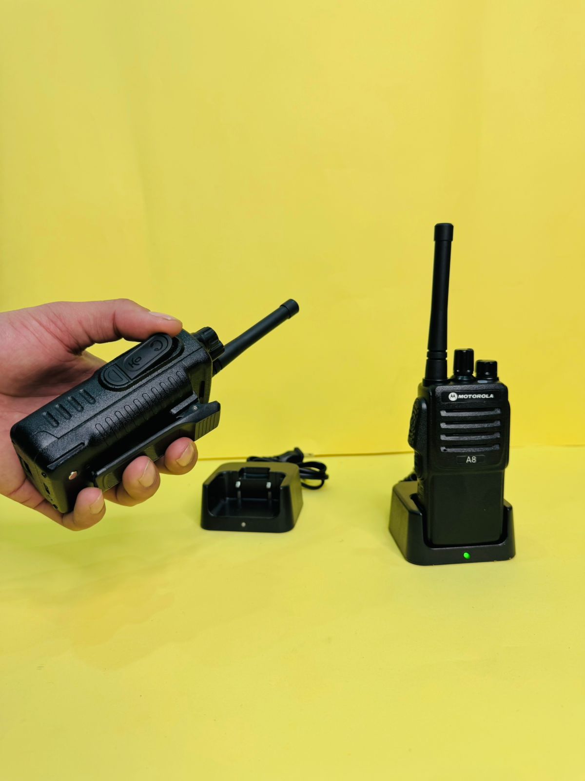 MOTOROLA A8 WALKIE TALKIE PAIR