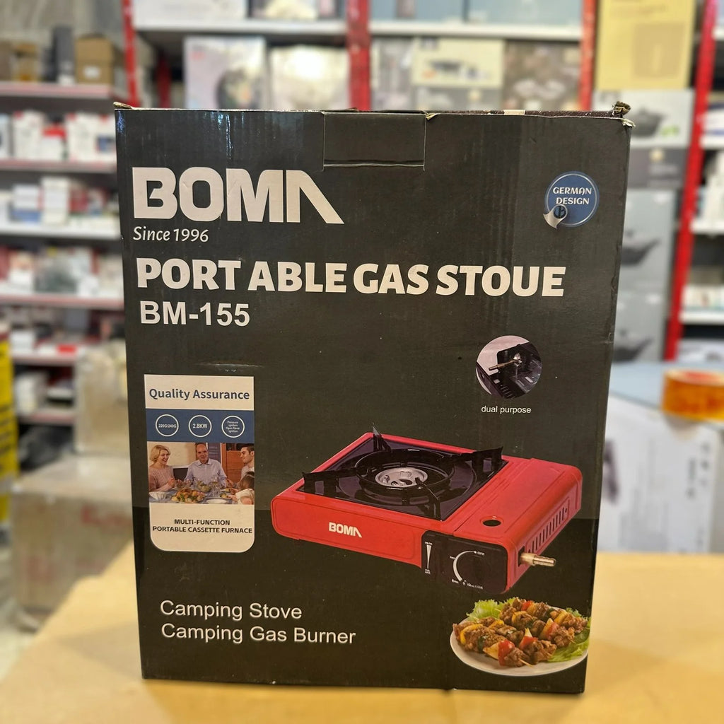 ORIGINAL Boma Portable Camping Gas Stove BM-155