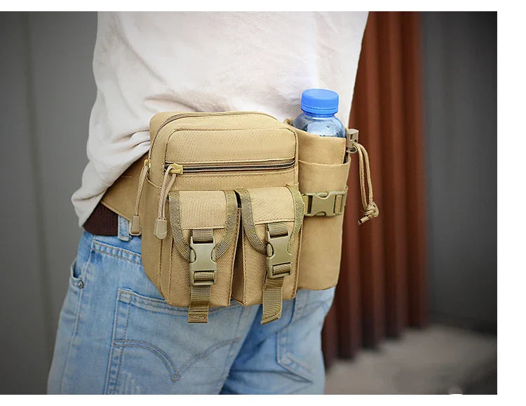 Waist Pouch With Bottle Holder