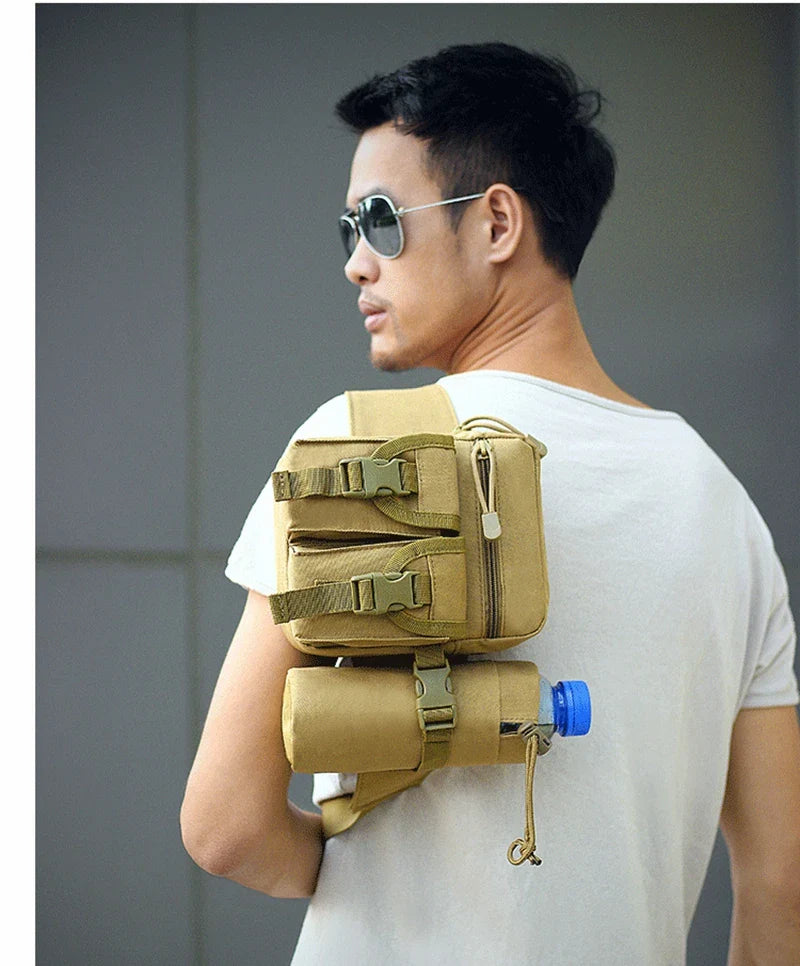 Waist Pouch With Bottle Holder