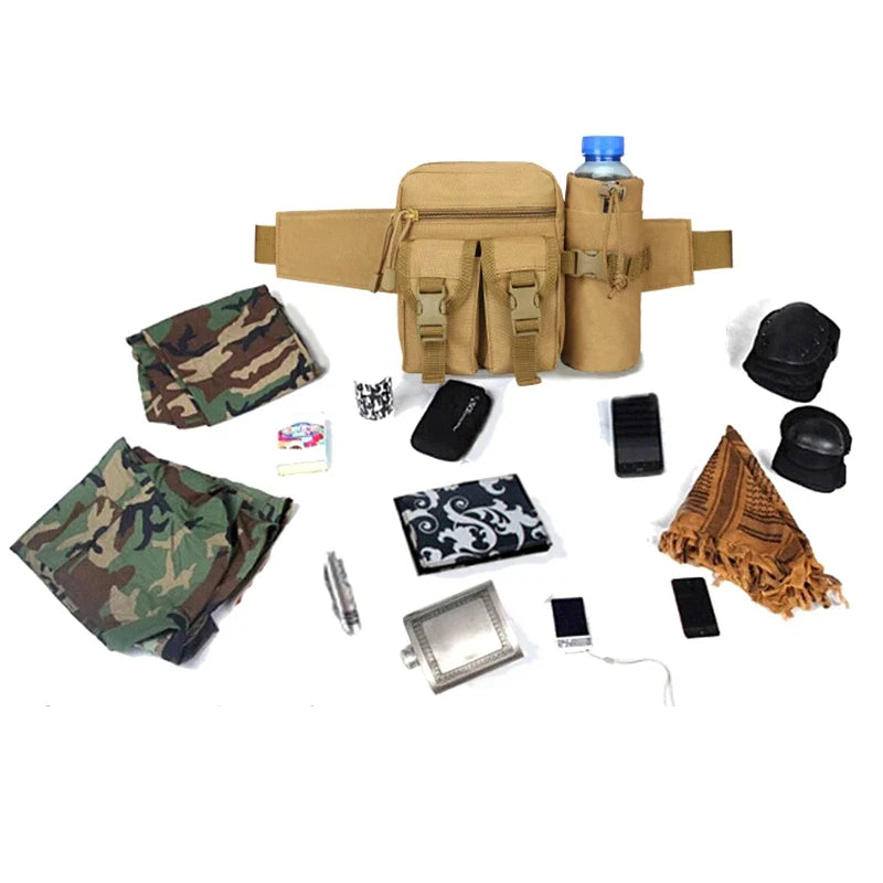 Waist Pouch With Bottle Holder