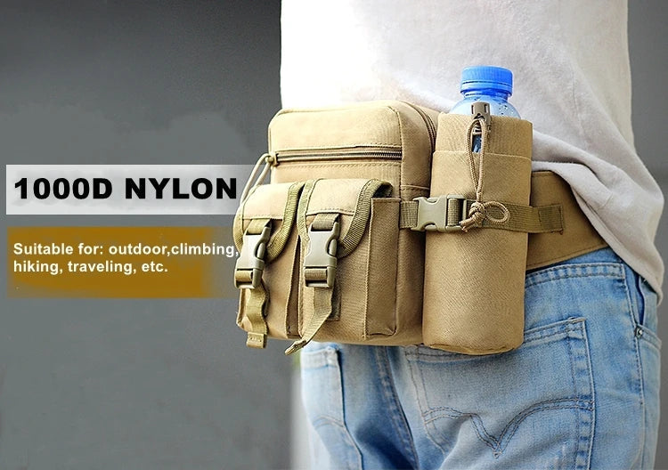 Waist Pouch With Bottle Holder
