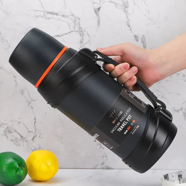 2L/2.5L Imported Travel Thermos Flask | 12 Hours Working