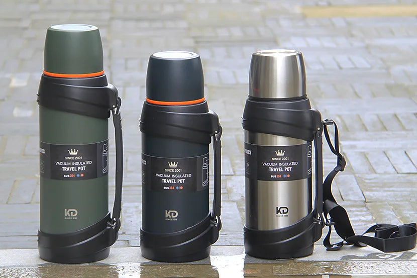 2L/2.5L Imported Travel Thermos Flask | 12 Hours Working