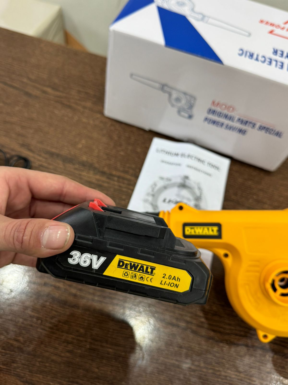 DEWALT AIR BLOWER 36V