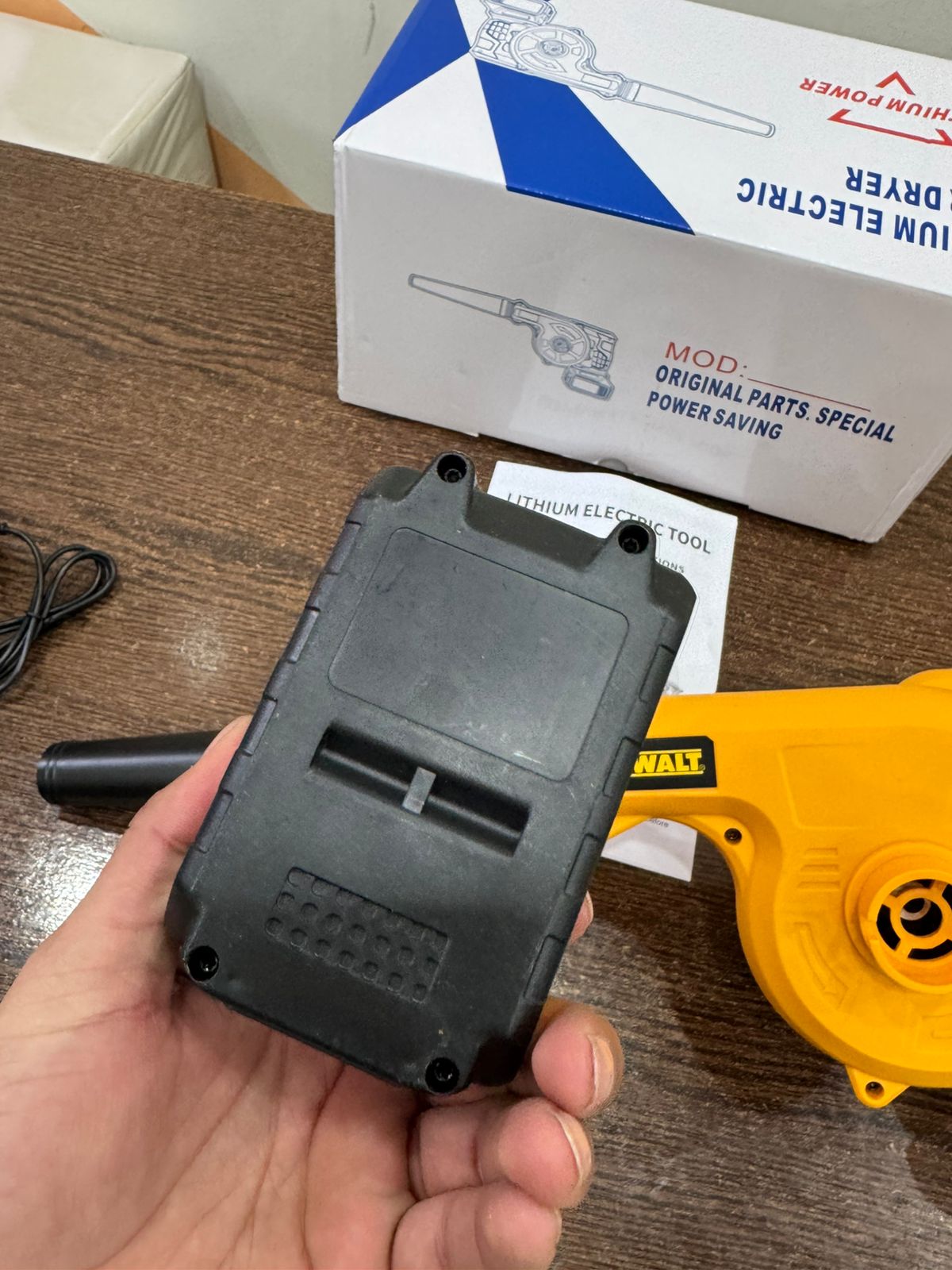 DEWALT AIR BLOWER 36V