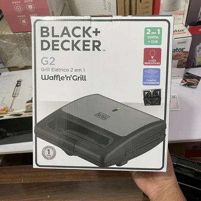 Brasil Lot Imported Black Decker 3-in-1 Snack Maker