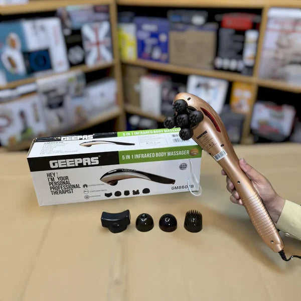 Geepas 5 In 1 Infrared Body Massager GM86038