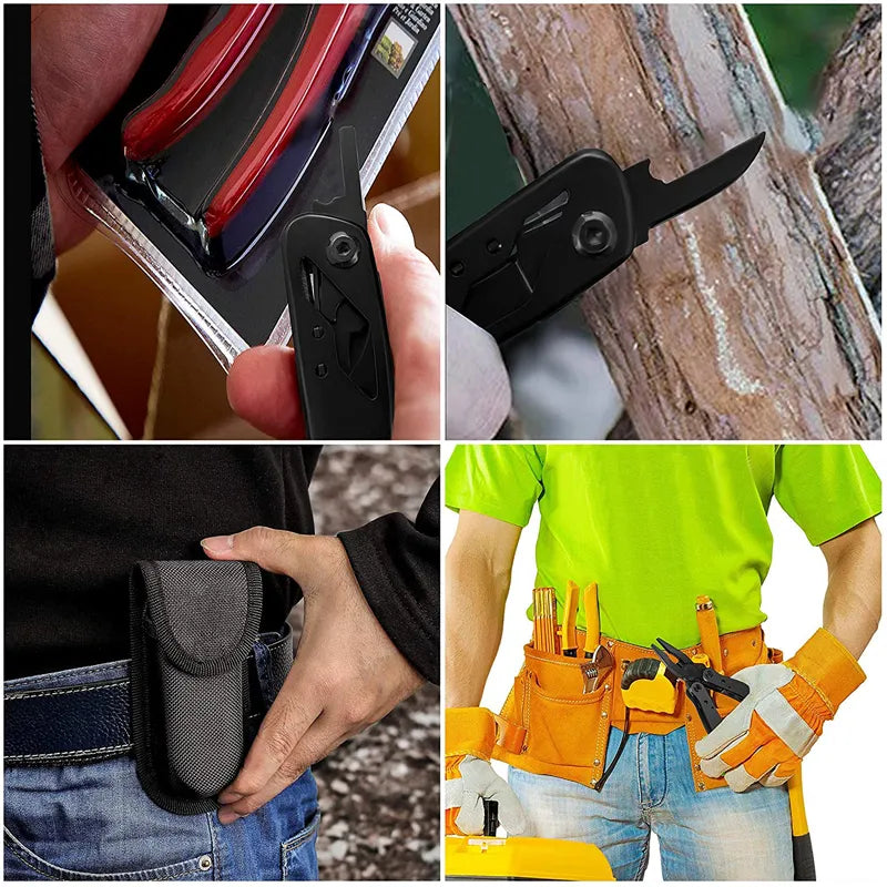 Multi-Tool Pocket Knife Folding Pliers