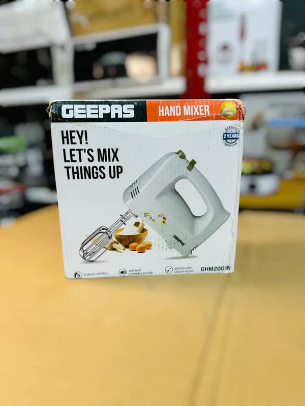 GEEPAS Hand Mixer GHM2001N