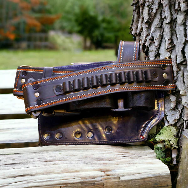 GENUINE LEATHER BELT HOLSTER