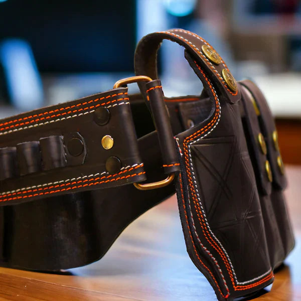 GENUINE LEATHER BELT HOLSTER