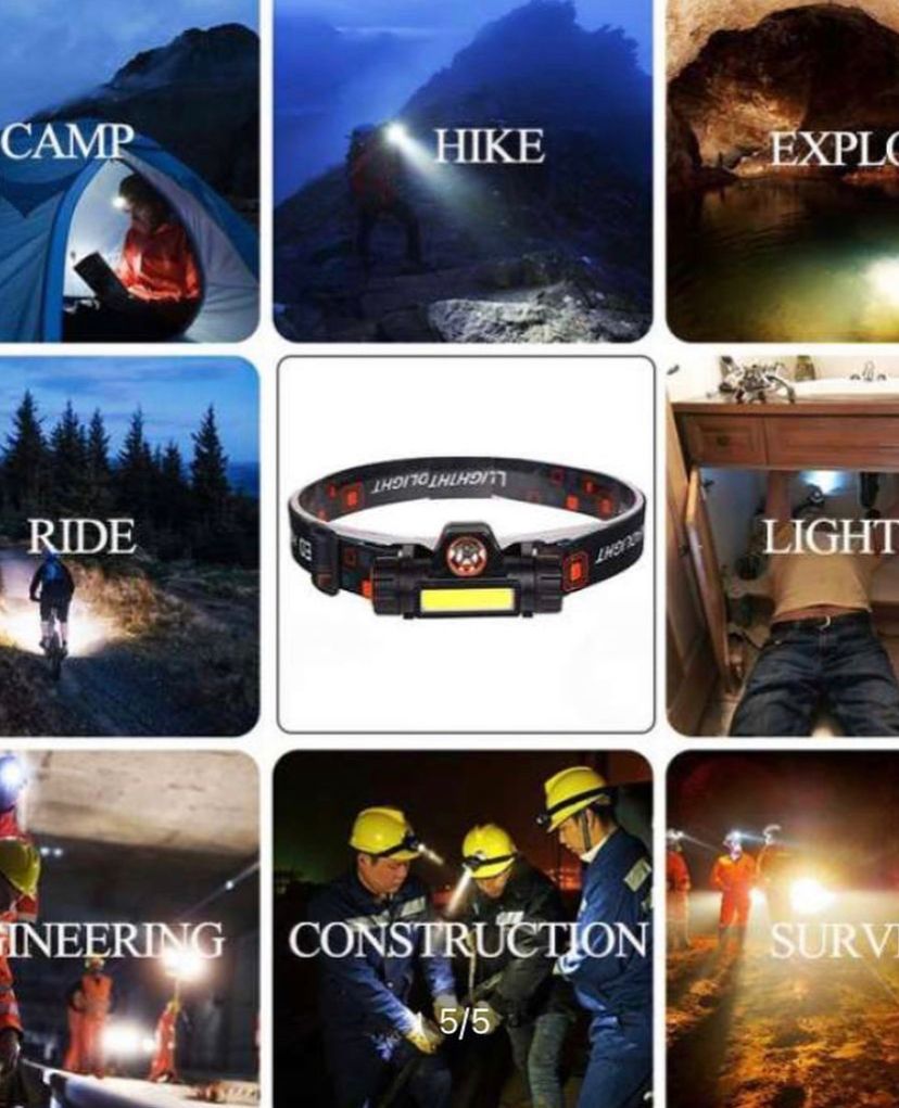 High Power Headlight Torch