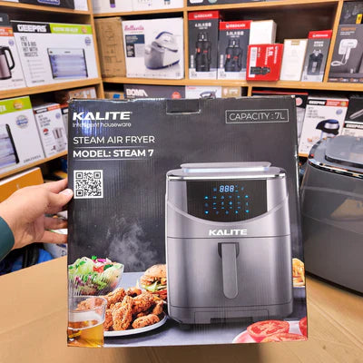 Lot Imported KALITE 7L Steam Air Fryer