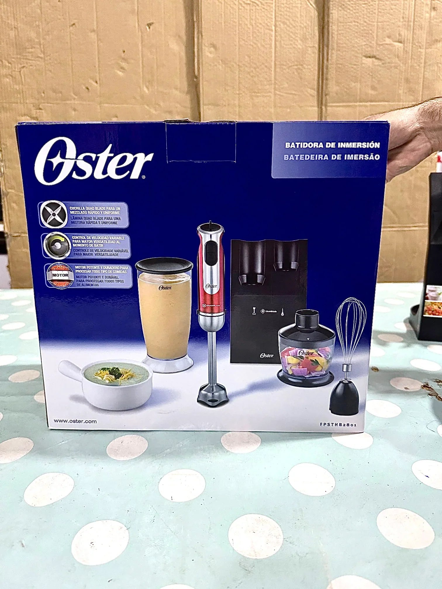 Oster Stainless Steel Hand Blender GHB5382